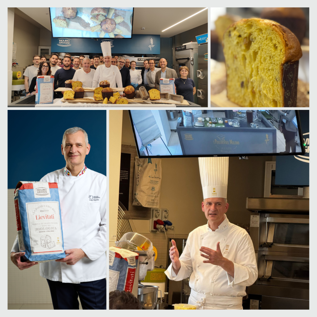 foto Panettone d’Eccellenza: Molino Grassi e il M° Luigi Biasetto in una Demo Esclusiva